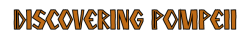 Logo Discovering Pompeii